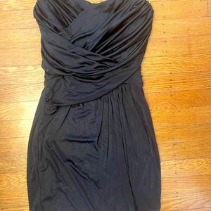 Express Black Mini Strapless Cocktail Dress-NEW